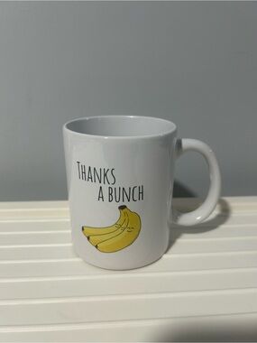 NEW 'Thanks a Bunch' Banana Ceramic Coffee Mug